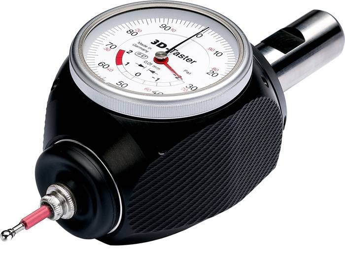 Kantentaster ISO EFM-3D.R2.112 Gesamt-L. 163mm mechanisch universal PRAMET