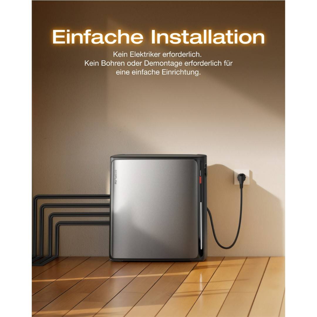 EcoFlow STREAM Ultra X Speicher 3,84 kWh, 3200 Watt laden, bidirektional, Nulleinspeisung, im MyVoltaics® Bundle, mit Smart-Meter
