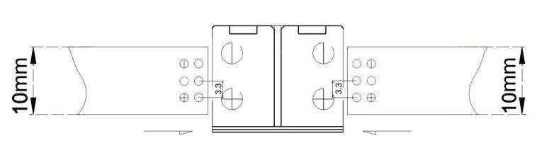 DFRobot 3Pin LED Strip Connector (5pcs) Solderless Snap-Down Design