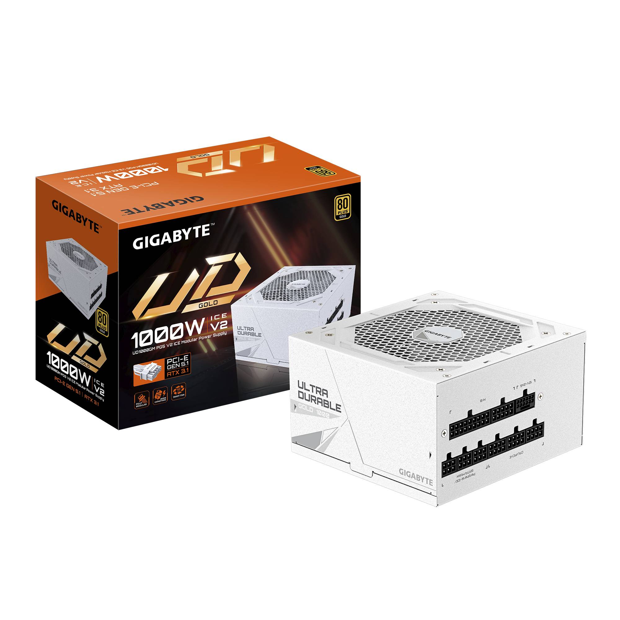 Gigabyte UD1000GM PG5 V2 ICE - Netzteil (intern)