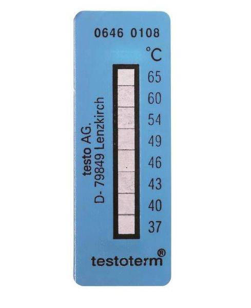 0646 0108 testoterm Temperaturmessstreif