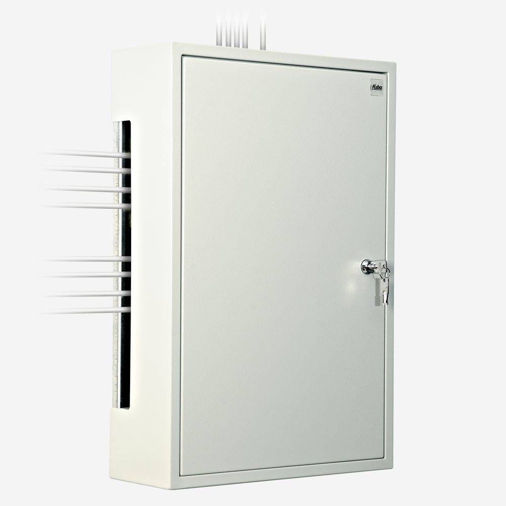 Fuba FEP 588 SL Einkabel-Multischalter-Paneel | 64 Teilnehmer - 8 Ausgänge für je 8 Frequenzen - komplett vormontiert