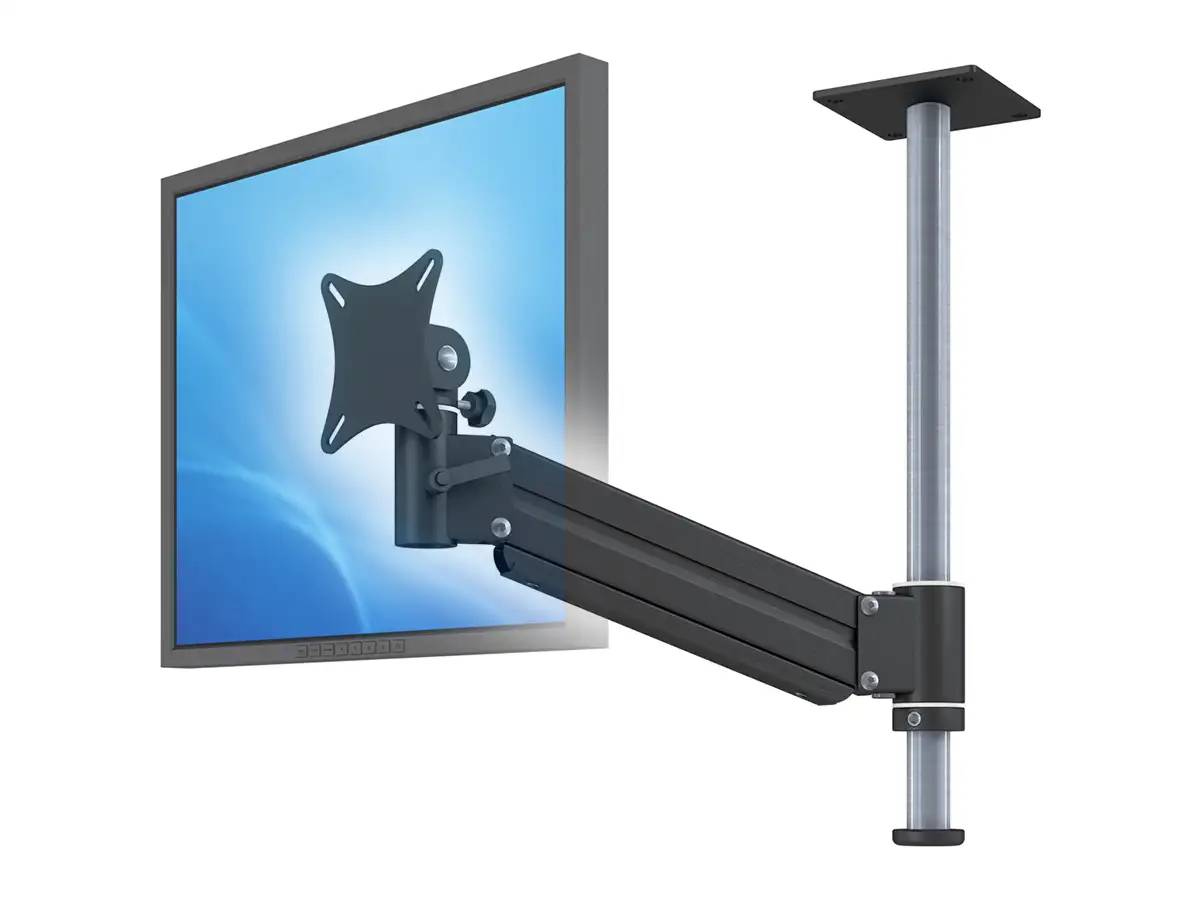 TFT-Lift Monitorhalter XL für 1 Bildschirm mit Deckenhalter 17"-32"