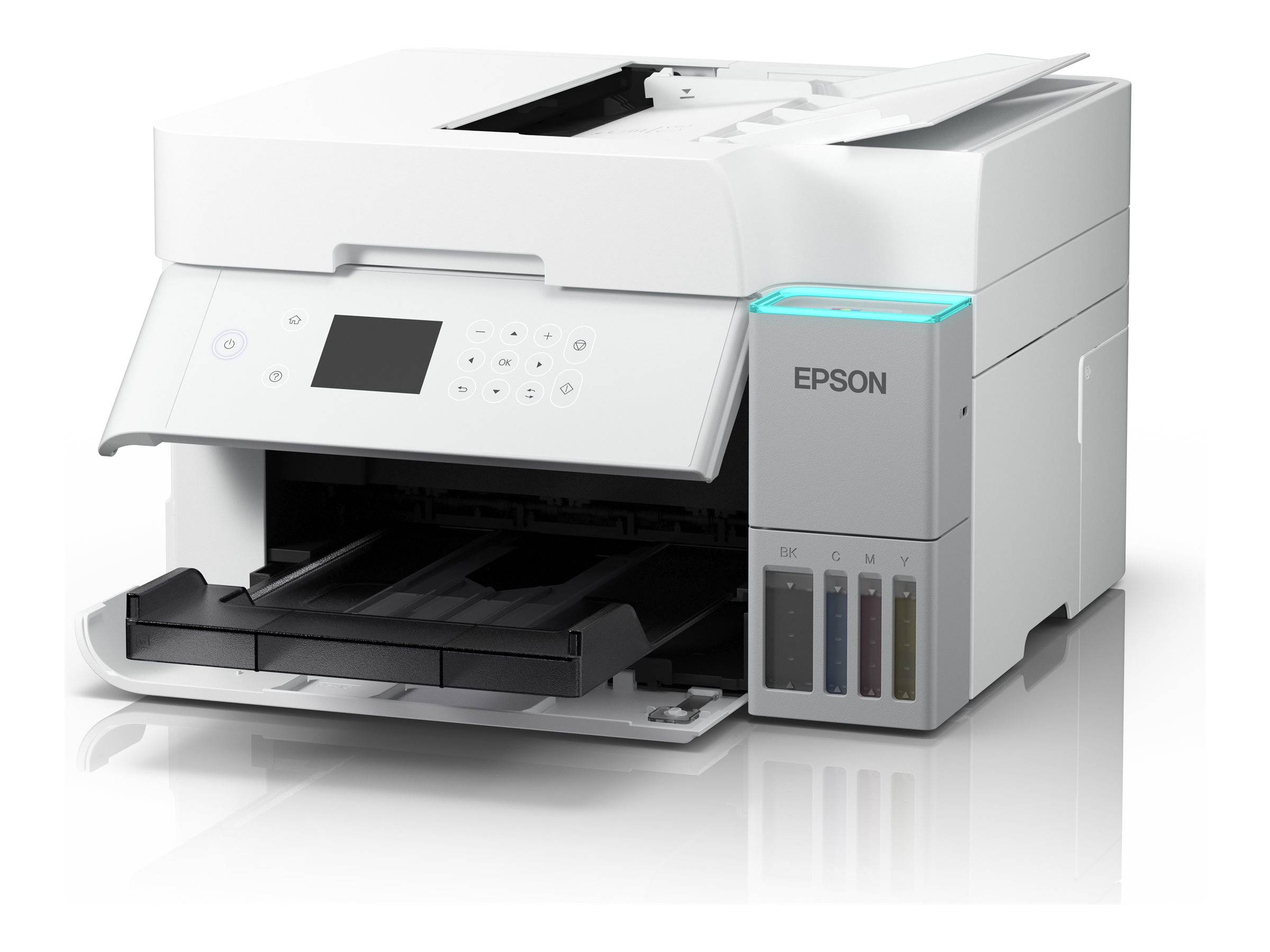 EPSON EcoTank ET-3956 3 in 1 Tintenstrahl-Multifunktionsdrucker weiß