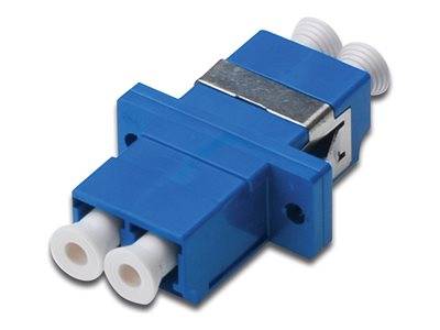 DIGITUS LWL Kupplung LC->LC Singlemode Duplex OS2 blau BULK Multimedia-Technik