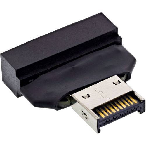 Eine Nahaufnahme eines DisplayPort-Anschlusses, die den Metallstecker und die goldenen Kontakte zeigt, der zur Übertragung von Video- und Audiosignalen von einem Gerät zu einem Display verwendet wird.