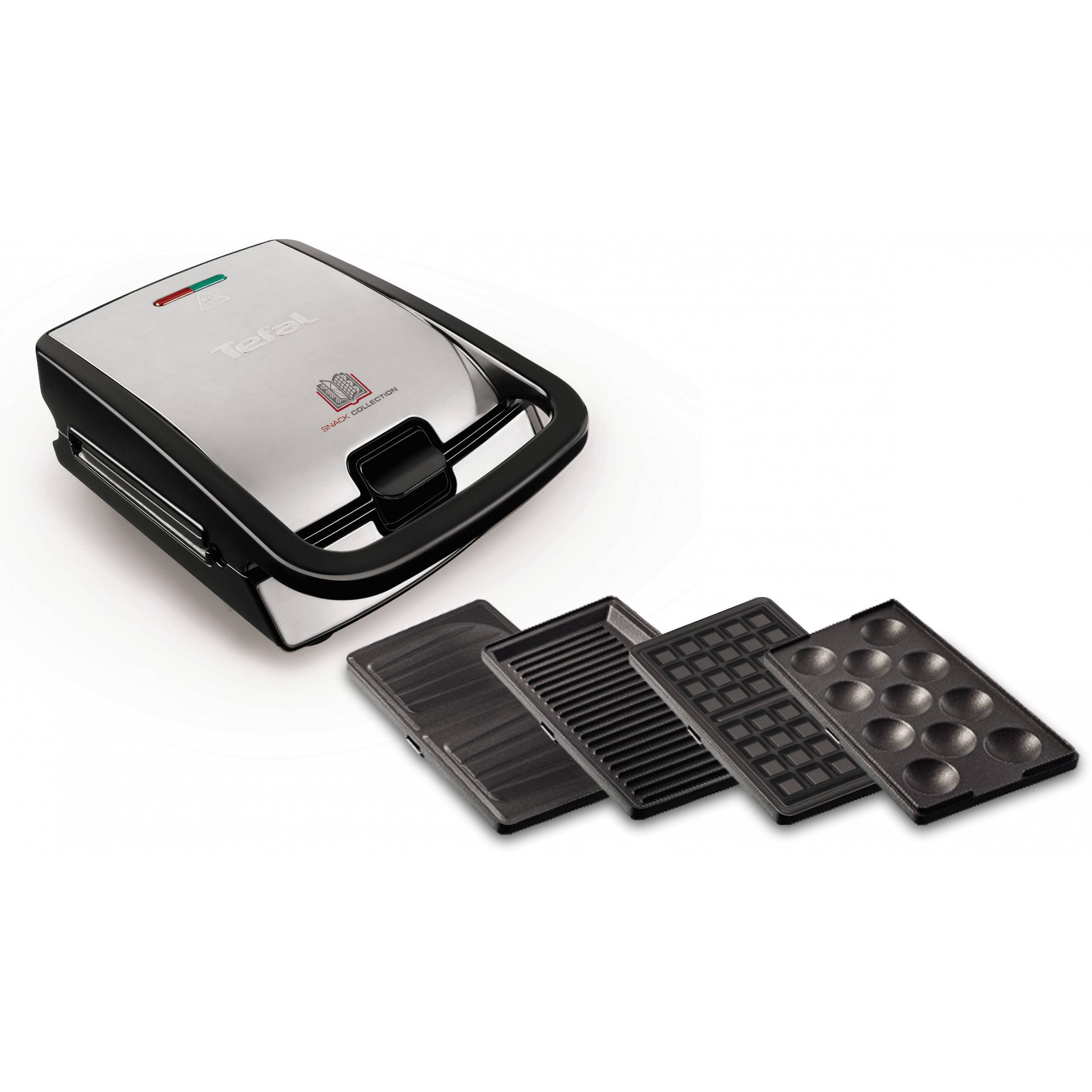 Tefal Snack Collection Kombigerät SW854D16 (Sandwich+Waffel) Home & Living Haushaltskleingeräte