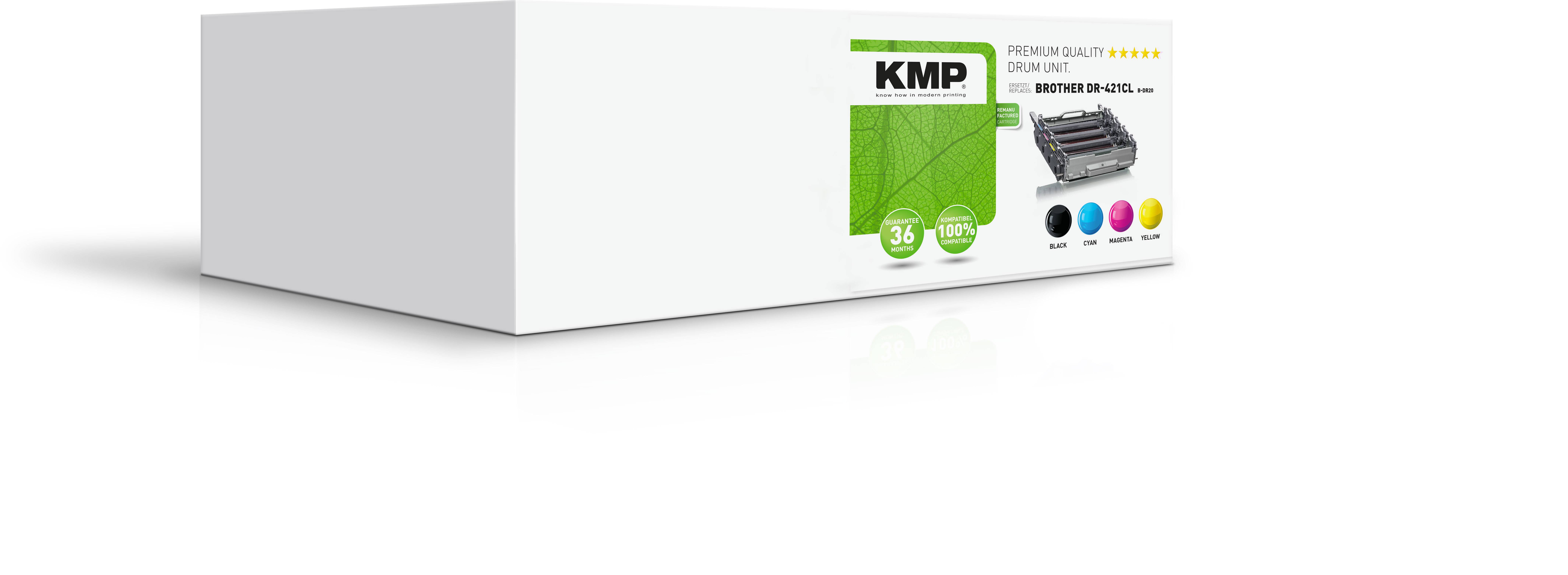 KMP Trommel Brother DR-421CL/DR421CL 50.000 S. B-DR20 rema extern retail Multimedia-Technik Toner