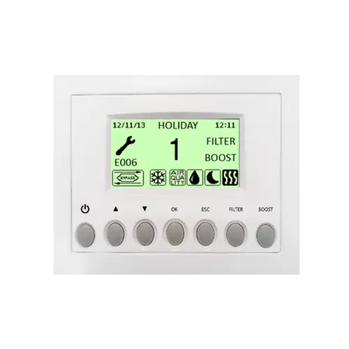 Aerauliqua QR230E KWL Lüftungsanlage mit Bypassfunktion und Entalpie Wärmetauscher Aerauliqua QR230E KWL Lüftungsanlage mit Bypassfunktion und Entalpie Wärmetauscher