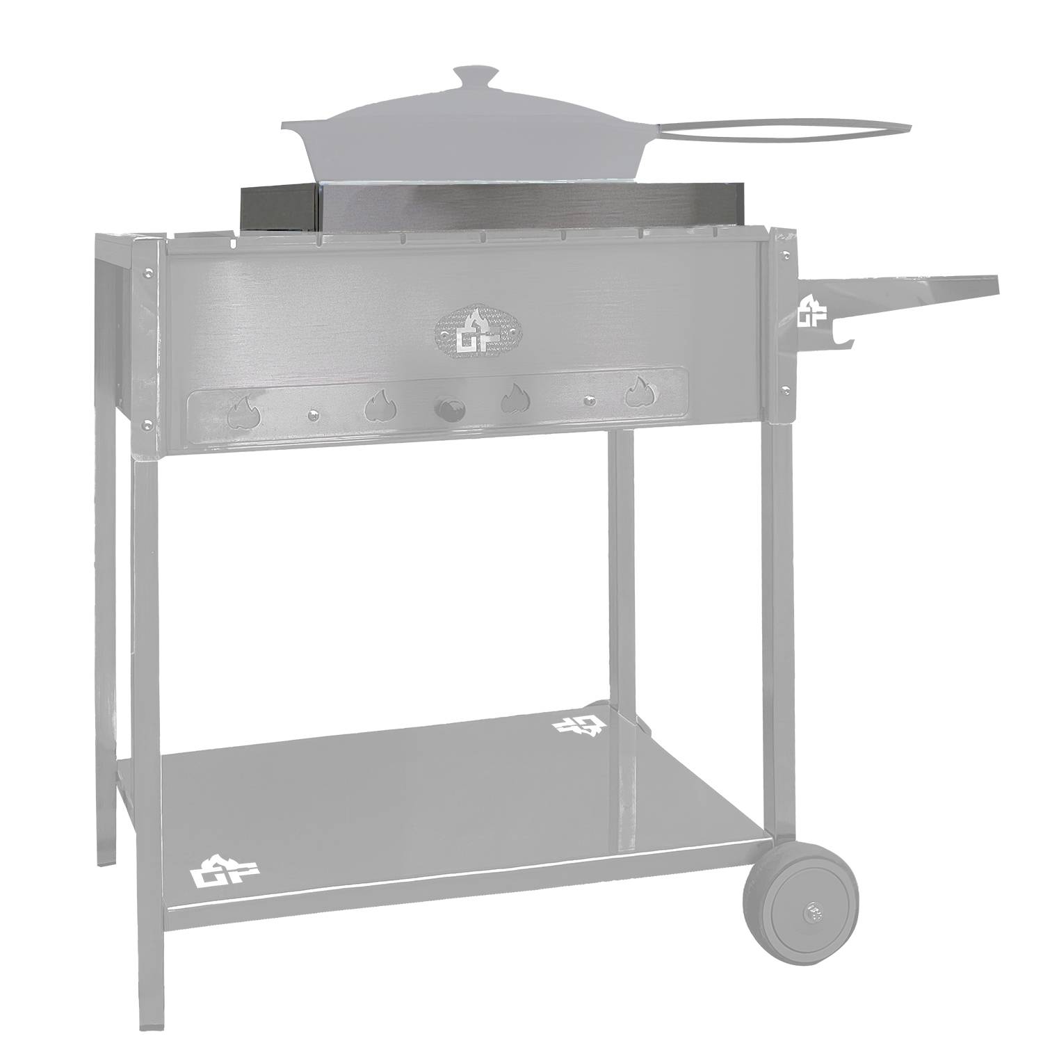 Grillpeter Kasanhalter für Batyr Edelstahl