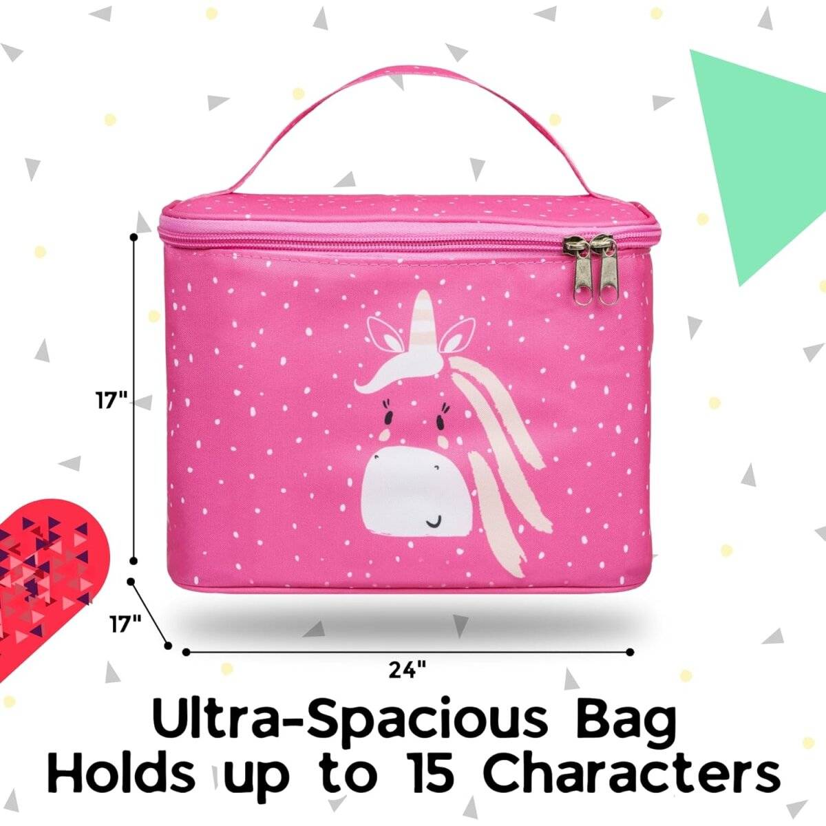 Liebeszeug Tasche kompatibel mit Toniebox Tragetasche mit Platz für 15 Hörfiguren, Kopfhörer und Ladegerät