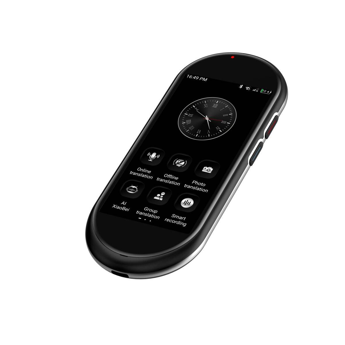 Maxcom MT100 – KI-Übersetzer mit 4,1? Touchscreen, 139 Sprachen, Sprach-, Text- & Bildübersetzung, ChatGPT-Funktion