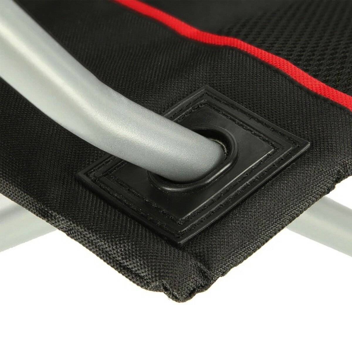 NILS NC3080 Campingstuhl – Klappbarer Outdoor-Stuhl Angelstuhl mit Tragetasche Schwarz