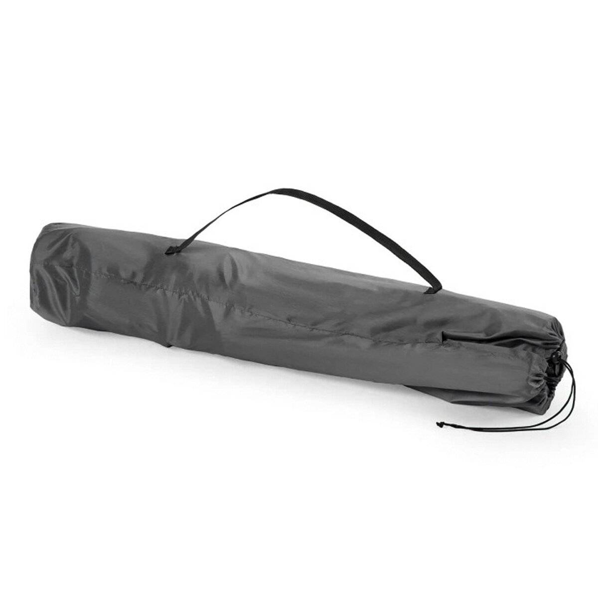 NILS NC3080 Campingstuhl – Klappbarer Outdoor-Stuhl Angelstuhl mit Tragetasche Hellgrau