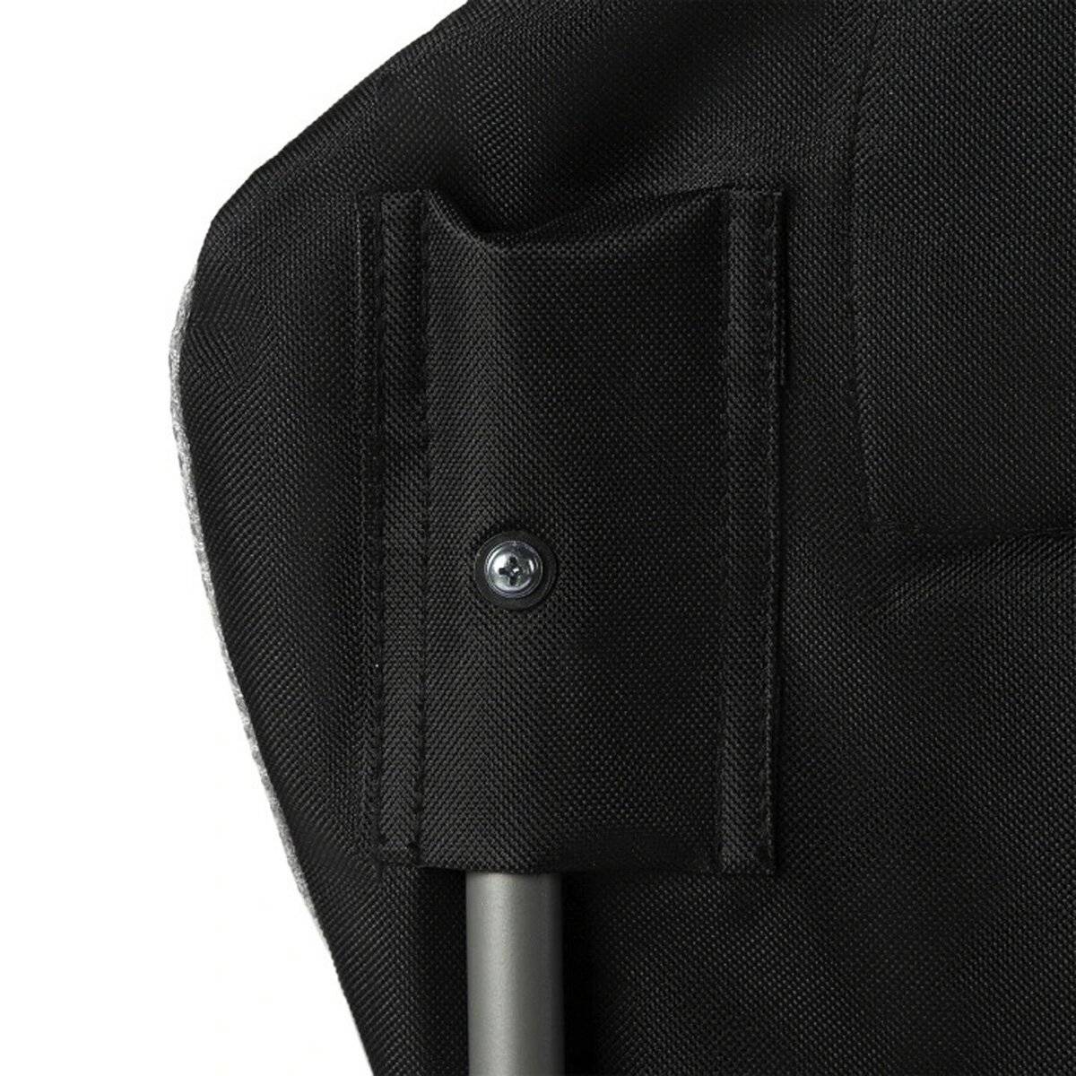 NILS NC3080 Campingstuhl – Klappbarer Outdoor-Stuhl Angelstuhl mit Tragetasche Hellgrau