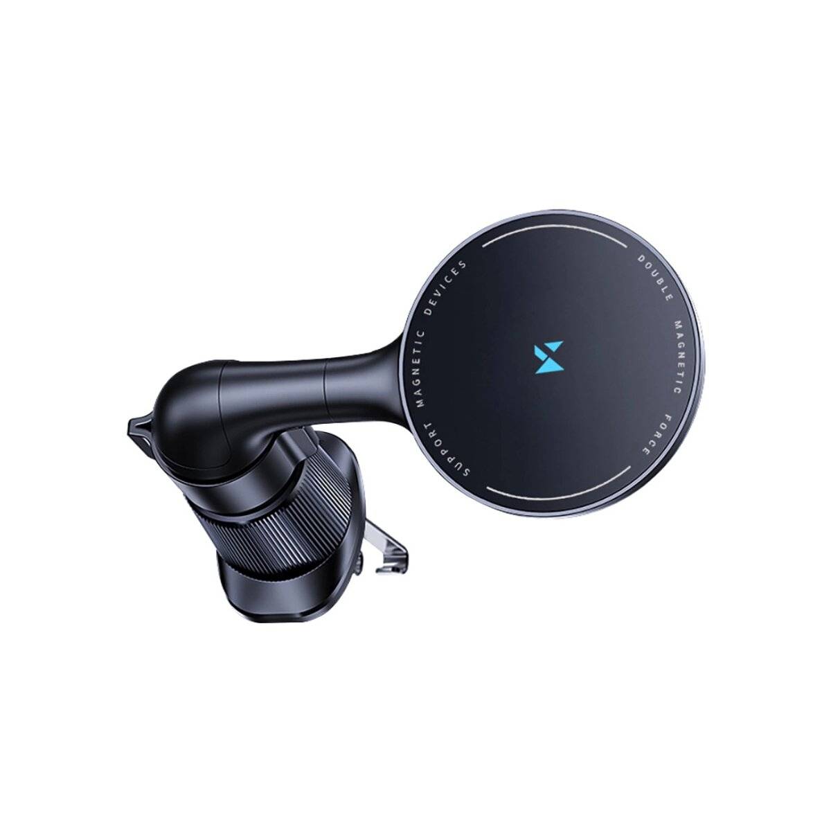 Wozinsky WCT5-6S4Y Autohalterung mit Qi/MagSafe 15 W für Lüftungsschlitze – Schwarz