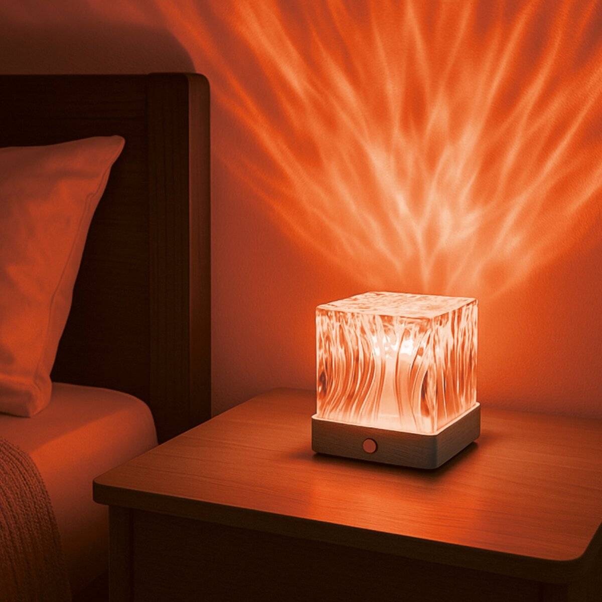 Forever Light Projektor AURORA FLP-10 RGB LED mit Akku und Fernbedienung