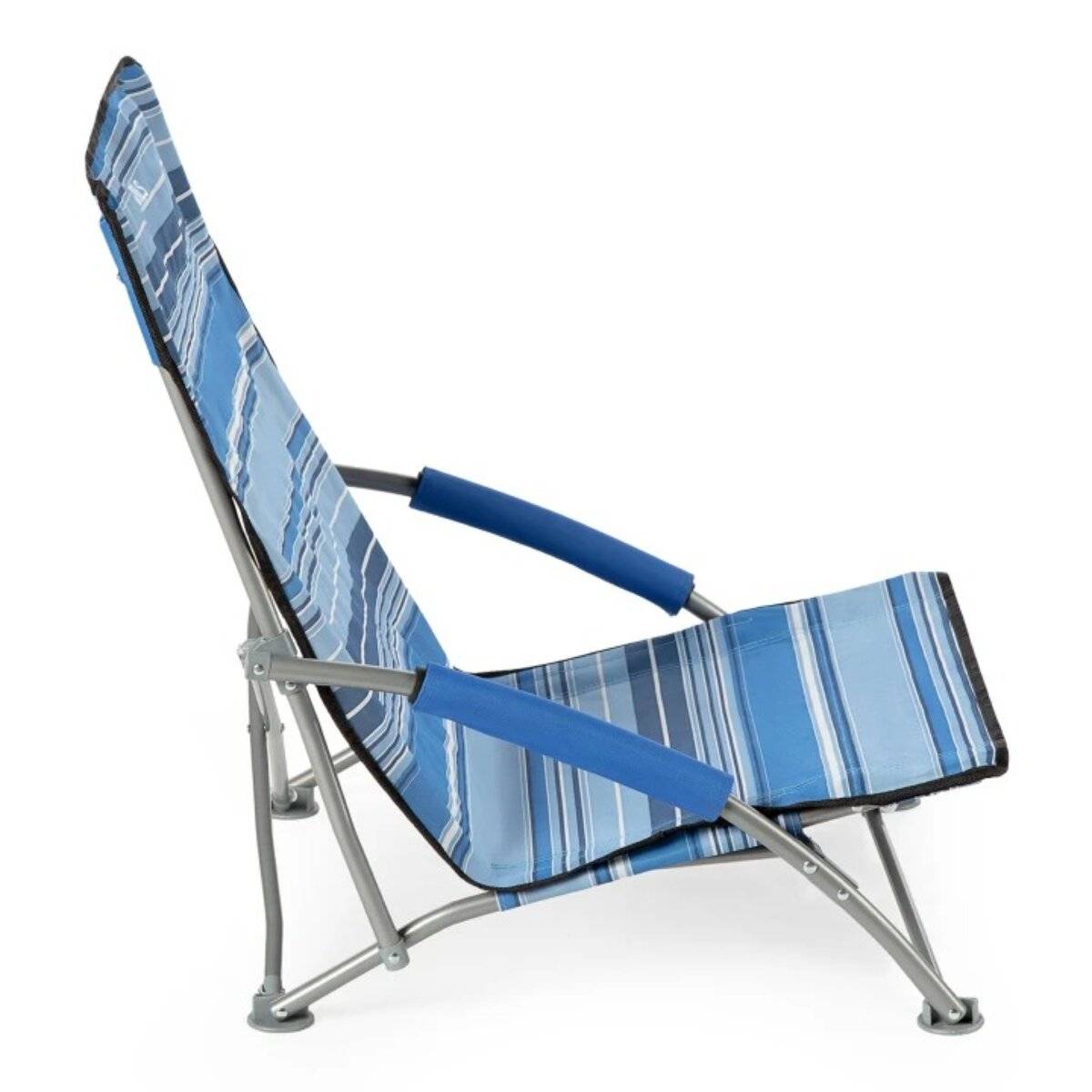 NILS CAMP NC3035 Campingstuhl – klappbarer Outdoor Stuhl mit Tragetasche Blau