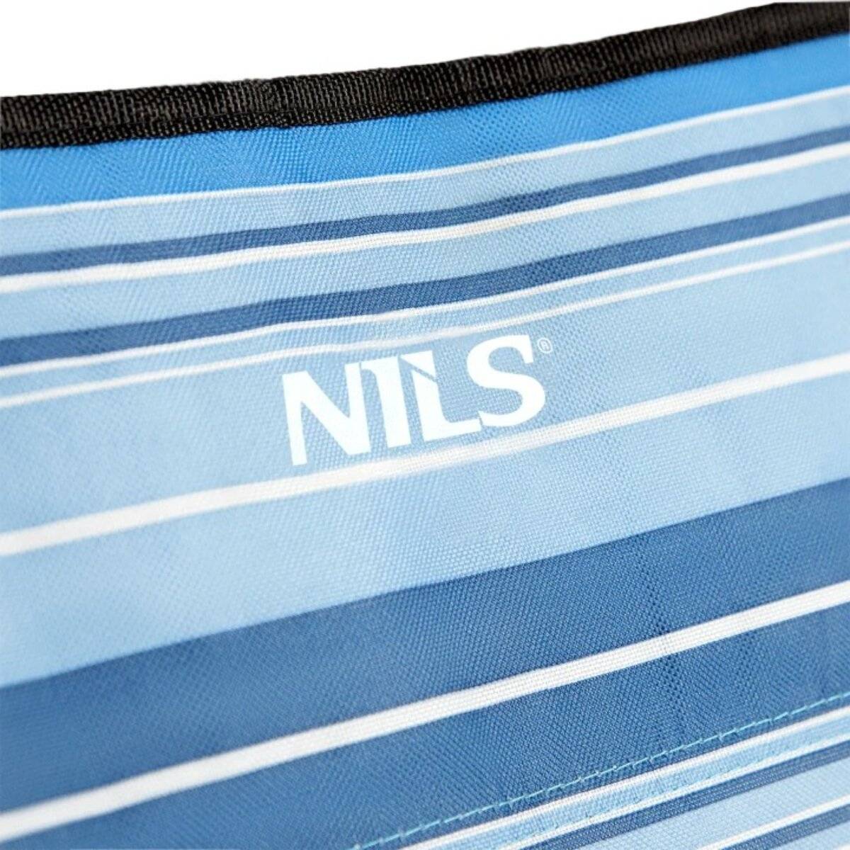 NILS CAMP NC3035 Campingstuhl – klappbarer Outdoor Stuhl mit Tragetasche Blau