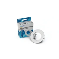 LED Labs SARA Einbaurahmen für GU10 Deckenleuchte IP20 Rund Ø 55 mm Bohrloch Weiß LED Labs SARA Einbaurahmen für GU10 Deckenleuchte IP20 Rund Ø 55 mm Bohrloch Weiß