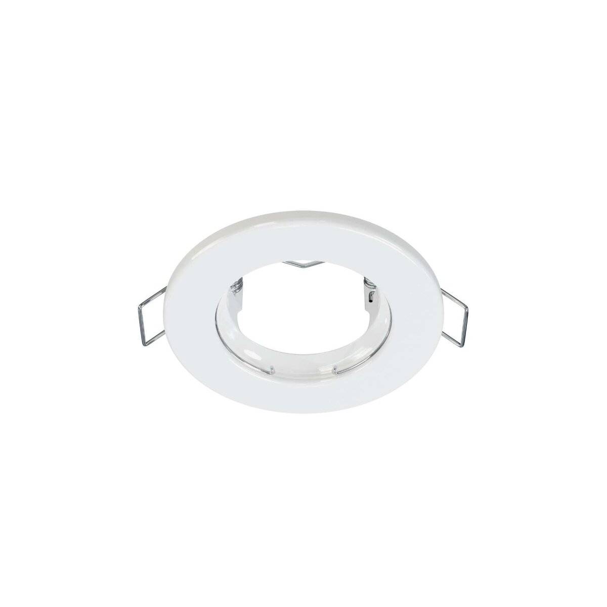 LED Labs SARA Einbaurahmen für GU10 Deckenleuchte IP20 Rund Ø 55 mm Bohrloch Weiß