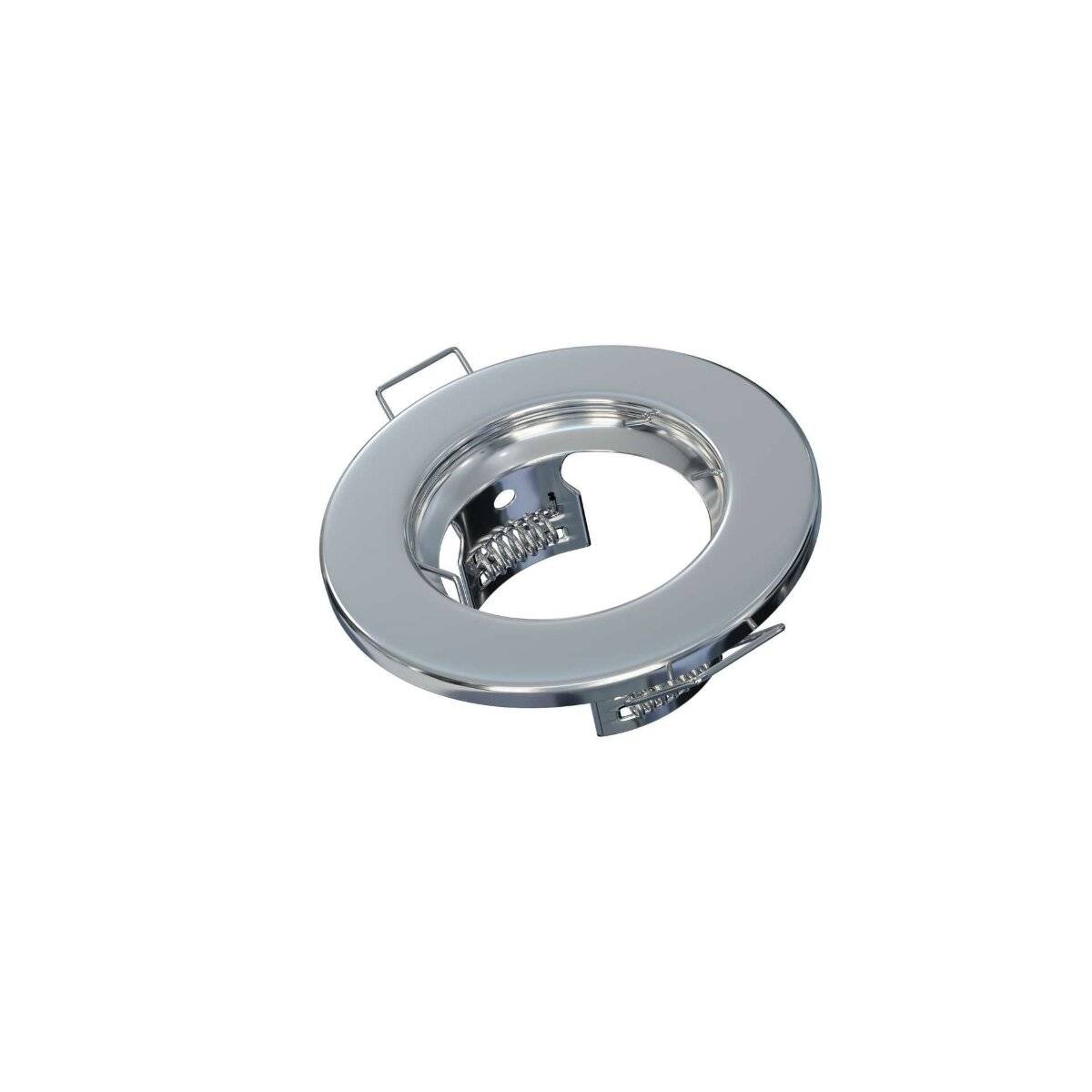 LED Labs SARA Einbaurahmen für GU10 Deckenleuchte IP20 Rund Ø 55 mm Bohrloch Chrom