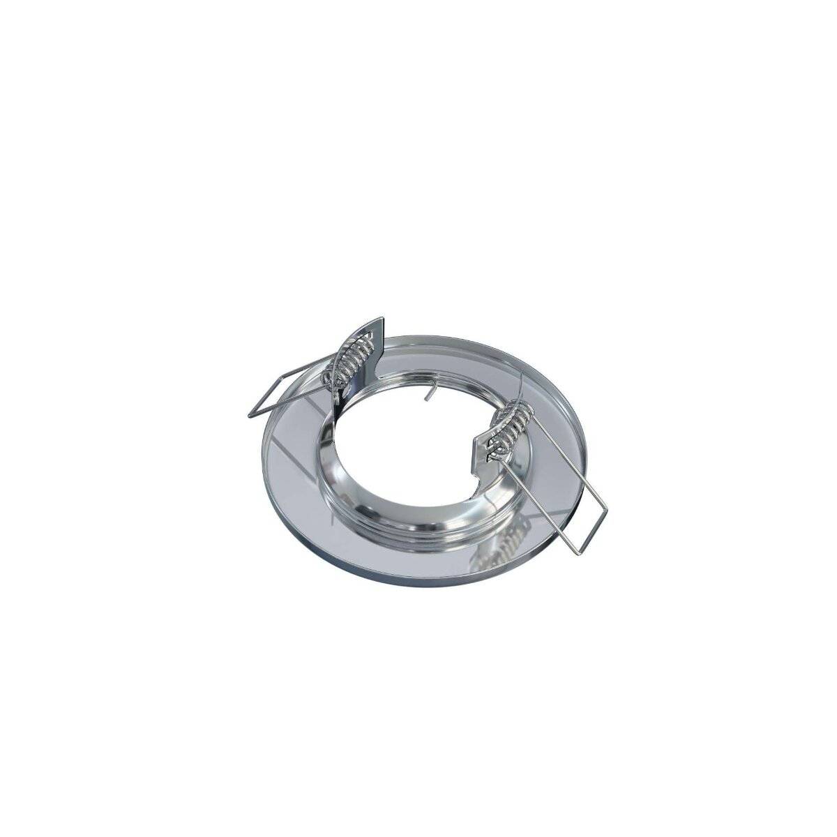 LED Labs SARA Einbaurahmen für GU10 Deckenleuchte IP20 Rund Ø 55 mm Bohrloch Chrom