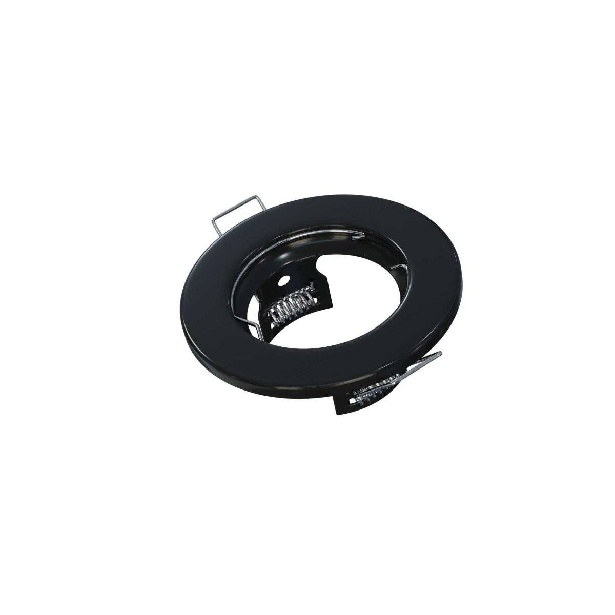 LED Labs SARA Einbaurahmen für GU10 Deckenleuchte IP20 Rund Ø 55 mm Bohrloch Schwarz