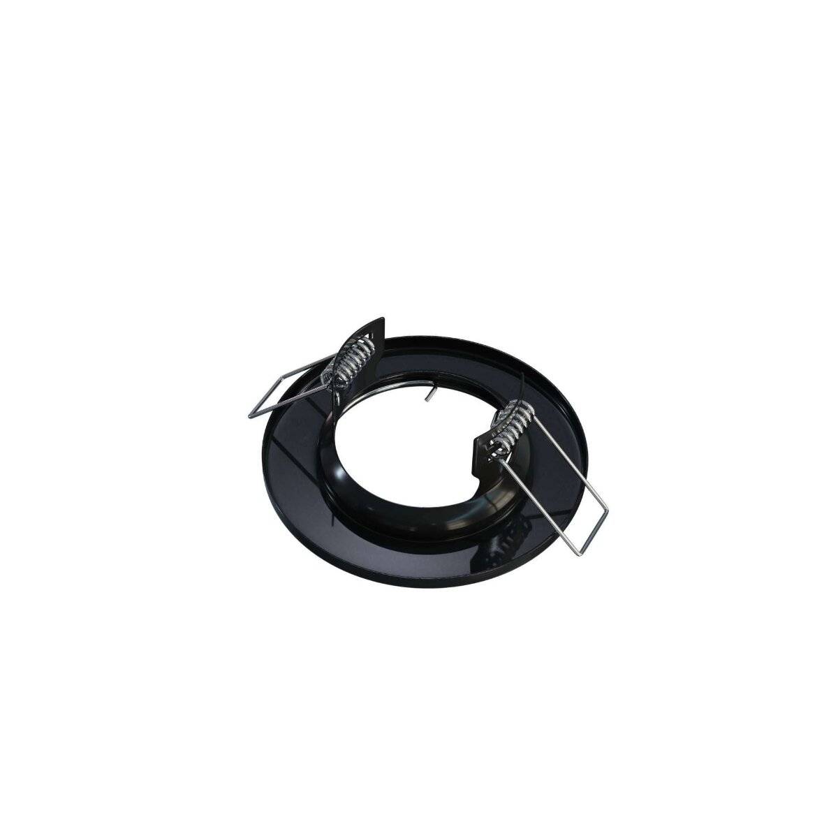 LED Labs SARA Einbaurahmen für GU10 Deckenleuchte IP20 Rund Ø 55 mm Bohrloch Schwarz