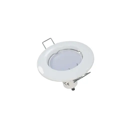 LED Labs ROKA Einbaurahmen für GU10 Deckenleuchte IP20 Rund Ø 60 mm Bohrloch Weiß LED Labs ROKA Einbaurahmen für GU10 Deckenleuchte IP20 Rund Ø 60 mm Bohrloch Weiß