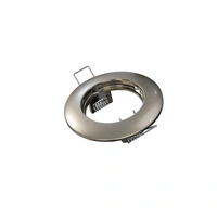 LED Labs ROKA Einbaurahmen für GU10 Deckenleuchte IP20 Rund Ø 60 mm Bohrloch Seidenmatt verchromt LED Labs ROKA Einbaurahmen für GU10 Deckenleuchte IP20 Rund Ø 60 mm Bohrloch Seidenmatt verchromt