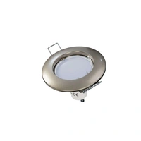 LED Labs ROKA Einbaurahmen für GU10 Deckenleuchte IP20 Rund Ø 60 mm Bohrloch Seidenmatt verchromt LED Labs ROKA Einbaurahmen für GU10 Deckenleuchte IP20 Rund Ø 60 mm Bohrloch Seidenmatt verchromt