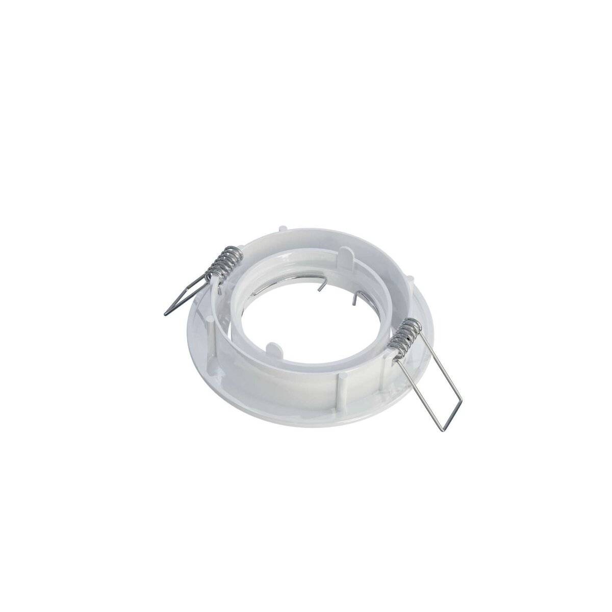 LED Labs OPRA Einbaurahmen für GU10 Deckenleuchte IP20 Rund Ø 75 mm Bohrloch Weiß