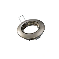LED Labs OPRA Einbaurahmen für GU10 Deckenleuchte IP20 Rund Ø 75 mm Bohrloch Seidenmatt verchromt LED Labs OPRA Einbaurahmen für GU10 Deckenleuchte IP20 Rund Ø 75 mm Bohrloch Seidenmatt verchromt