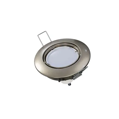 LED Labs OPRA Einbaurahmen für GU10 Deckenleuchte IP20 Rund Ø 75 mm Bohrloch Seidenmatt verchromt LED Labs OPRA Einbaurahmen für GU10 Deckenleuchte IP20 Rund Ø 75 mm Bohrloch Seidenmatt verchromt