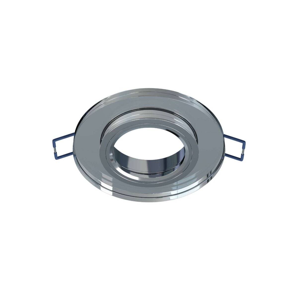 LED Labs ROVO Einbaurahmen für GU10 Deckenleuchte IP20 Rund Ø 60 mm Bohrloch Weiß