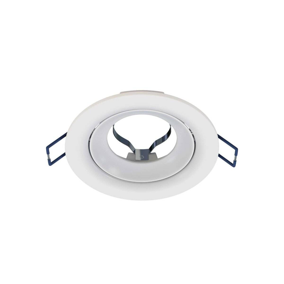 LED Labs LUCA Einbaurahmen für GU10 Deckenleuchte IP20 Rund Ø 65 mm Bohrloch Weiß