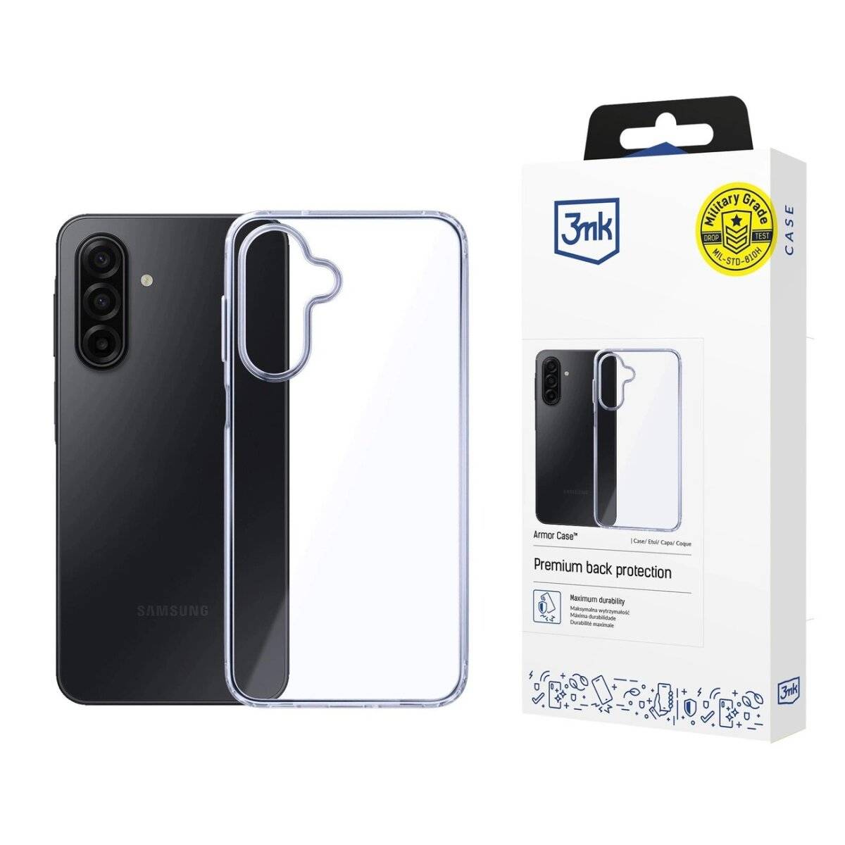 3mk Armor Case – transparente Schutzhülle Handyhülle kompatibel mit Samsung Galaxy A17 5G
