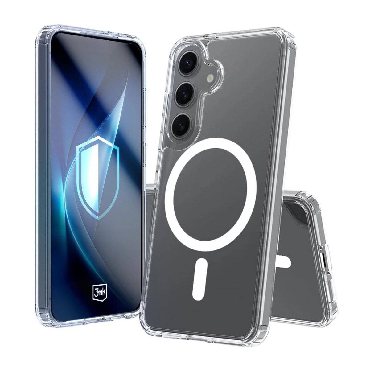 3mk Armor MagCase – transparente Schutzhülle mit Magnetfunktion kompatibel mit Samsung Galaxy A17 5G