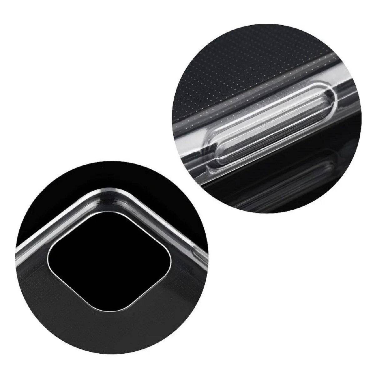 Transparente Silikonhülle ultradünnes Softcase Schutzhülle Bumper Handyhülle kompatibel mit iPhone 17 Pro Max Transparent