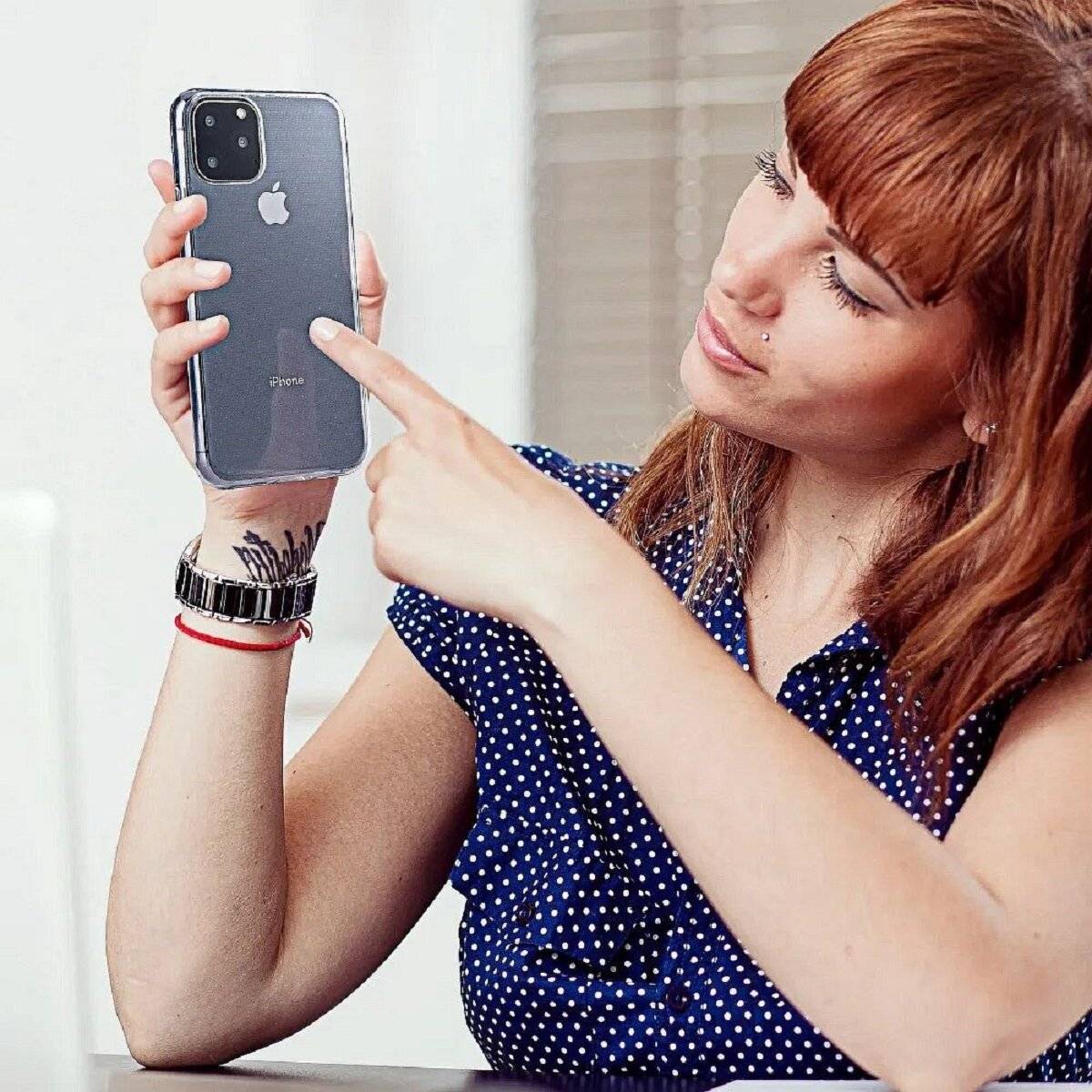 Transparente Silikonhülle ultradünnes Softcase Schutzhülle Bumper Handyhülle kompatibel mit iPhone 17 Transparent