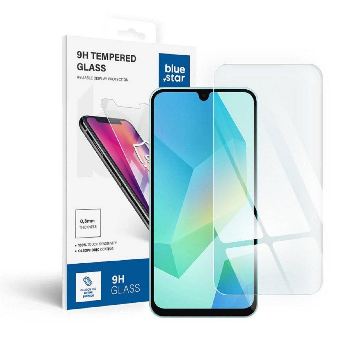 Schutzglas – gehärtetes Glas mit 9H Härte kompatibel mit Samsung Galaxy A17 5G
