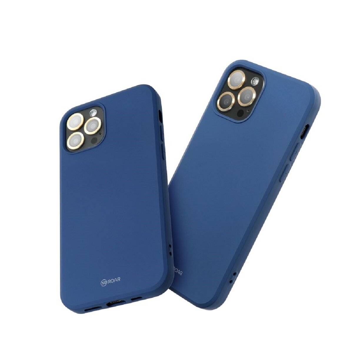Schutzhülle aus mattem Silikon Handyhülle Bumper kompatibel mit Samsung Galaxy A17 5G Blau