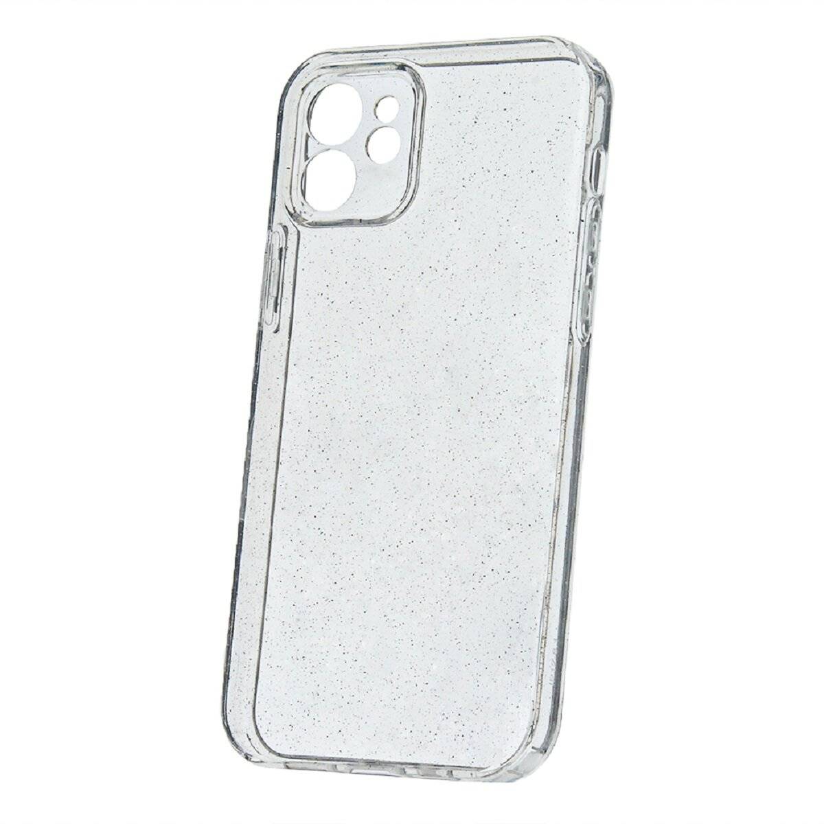 Shine Cover – transparente Glitzer-Schutzhülle aus flexiblem TPU kompatibel mit Samsung Galaxy A17 5G