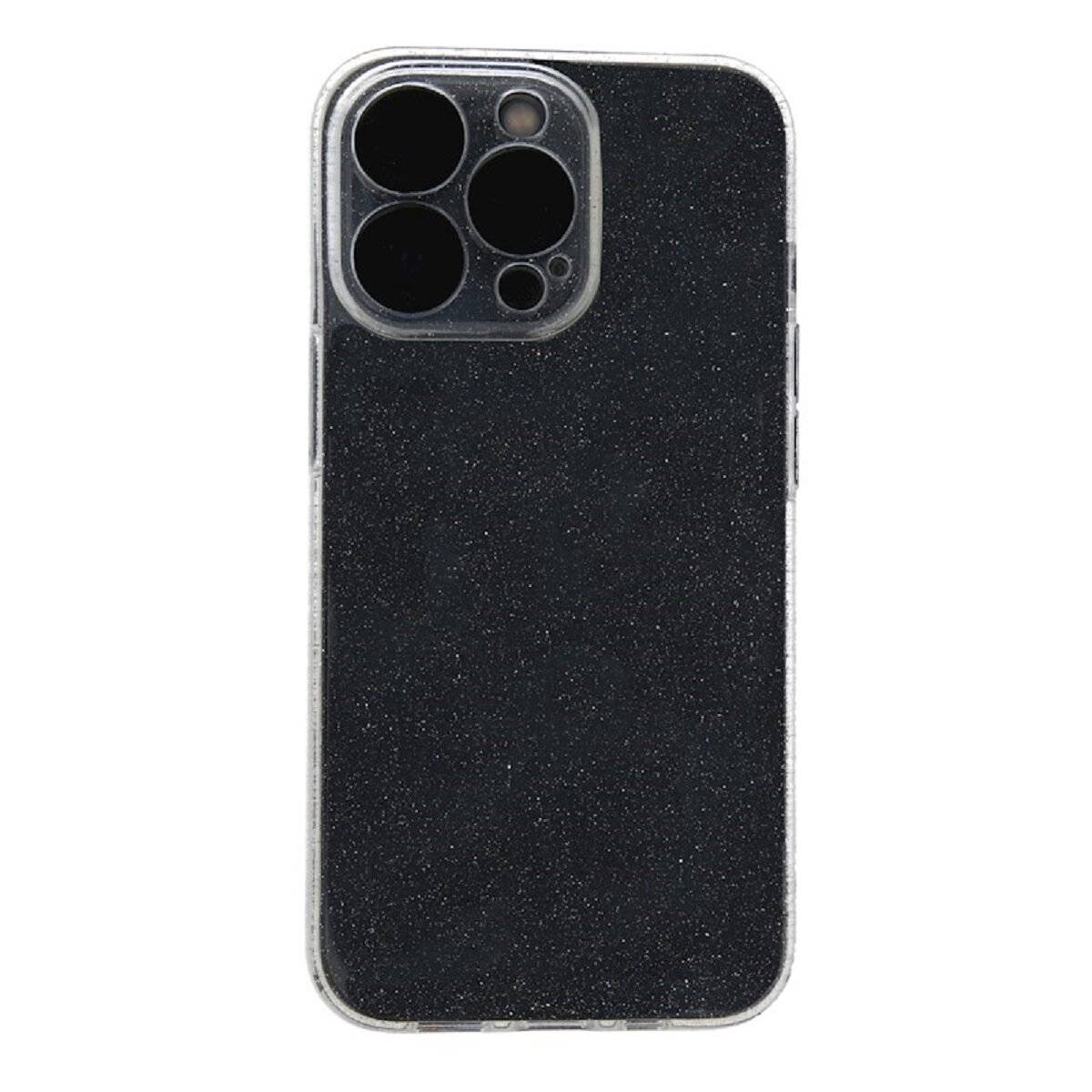 Shine Cover – transparente Glitzer-Schutzhülle aus flexiblem TPU kompatibel mit Samsung Galaxy A17 5G