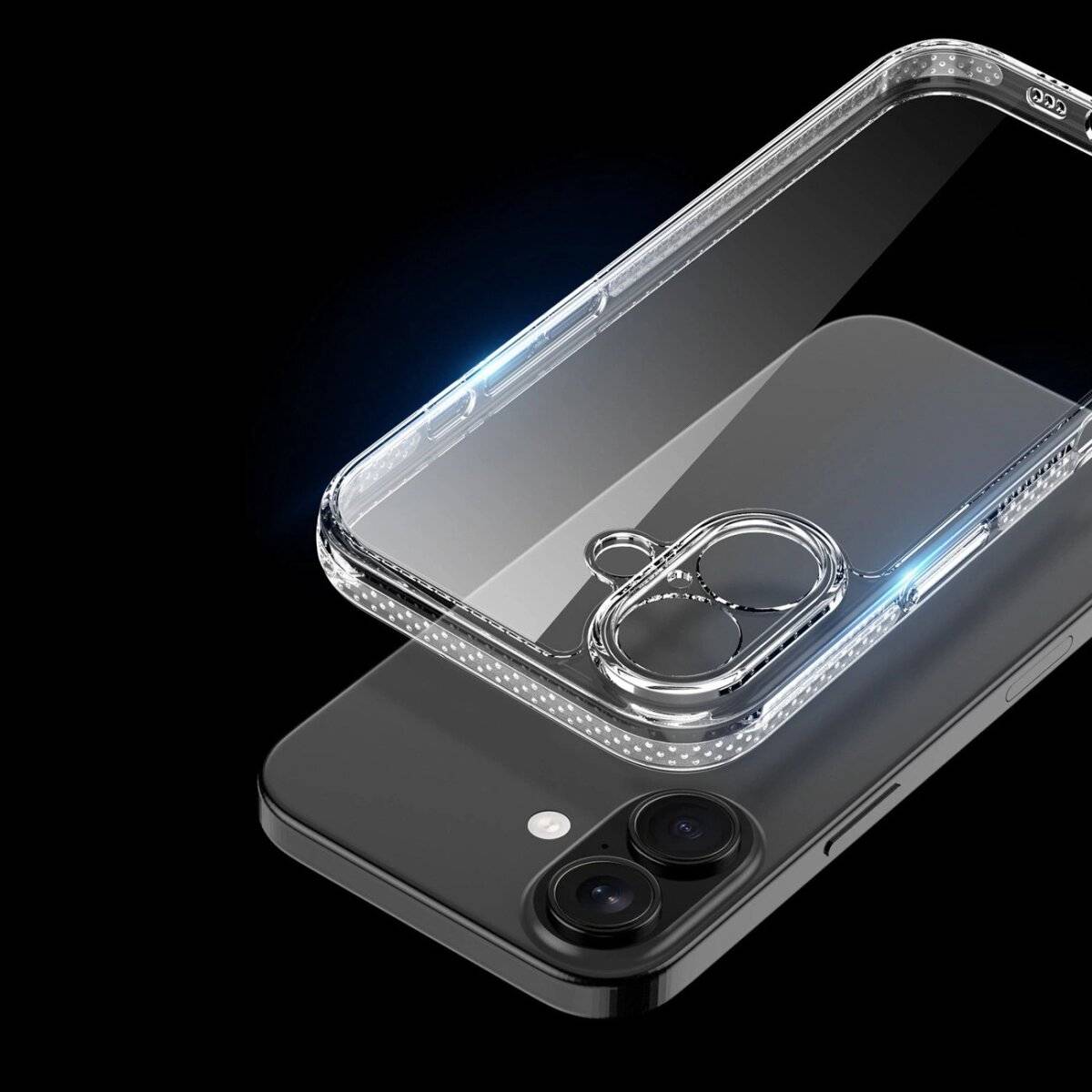 Dux Ducis Clin transparente Schutzhülle Bumper kompatibel mit iPhone 17