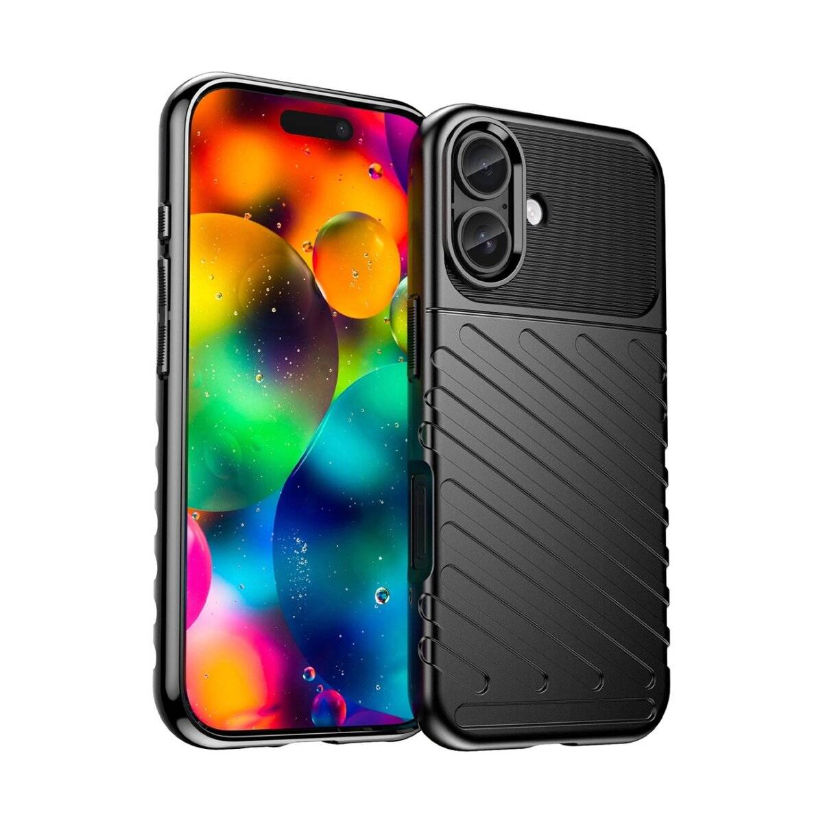 Thunder Case Schutzhülle Bumper schlankes Design kompatibel mit iPhone 17