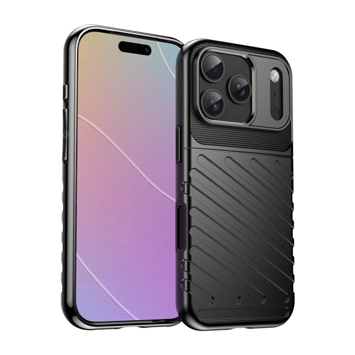 Thunder Case Schutzhülle Bumper schlankes Design kompatibel mit iPhone 17 Pro