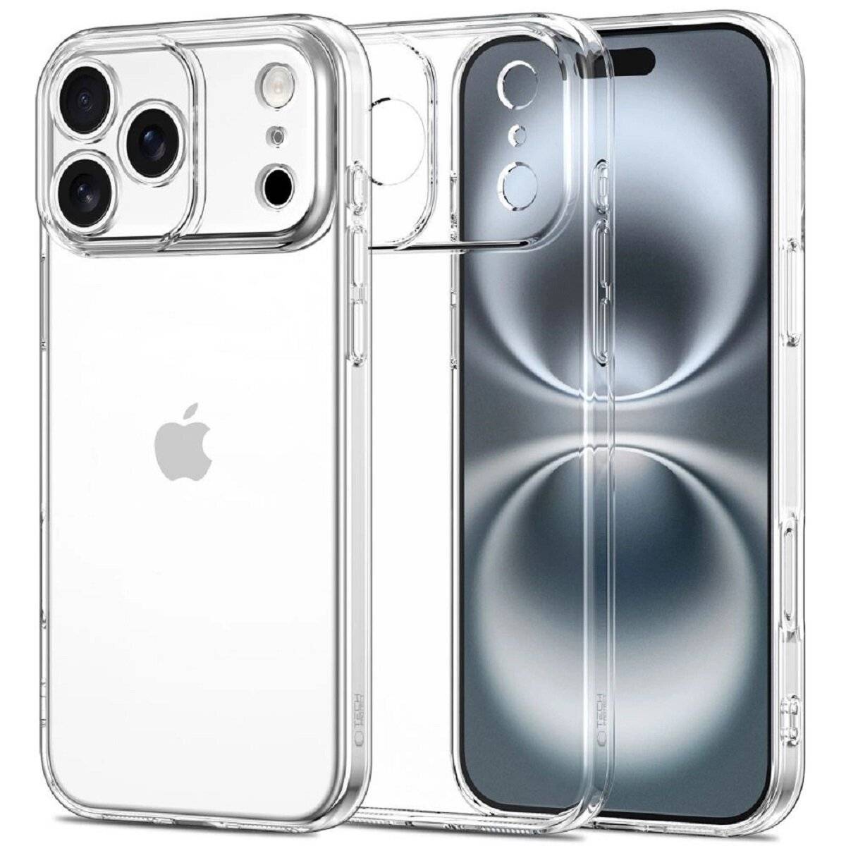 Tech-Protect FlexAir Handy Schutzhülle Handyhülle Bumper kompatibel mit iPhone 17 Pro Transparent