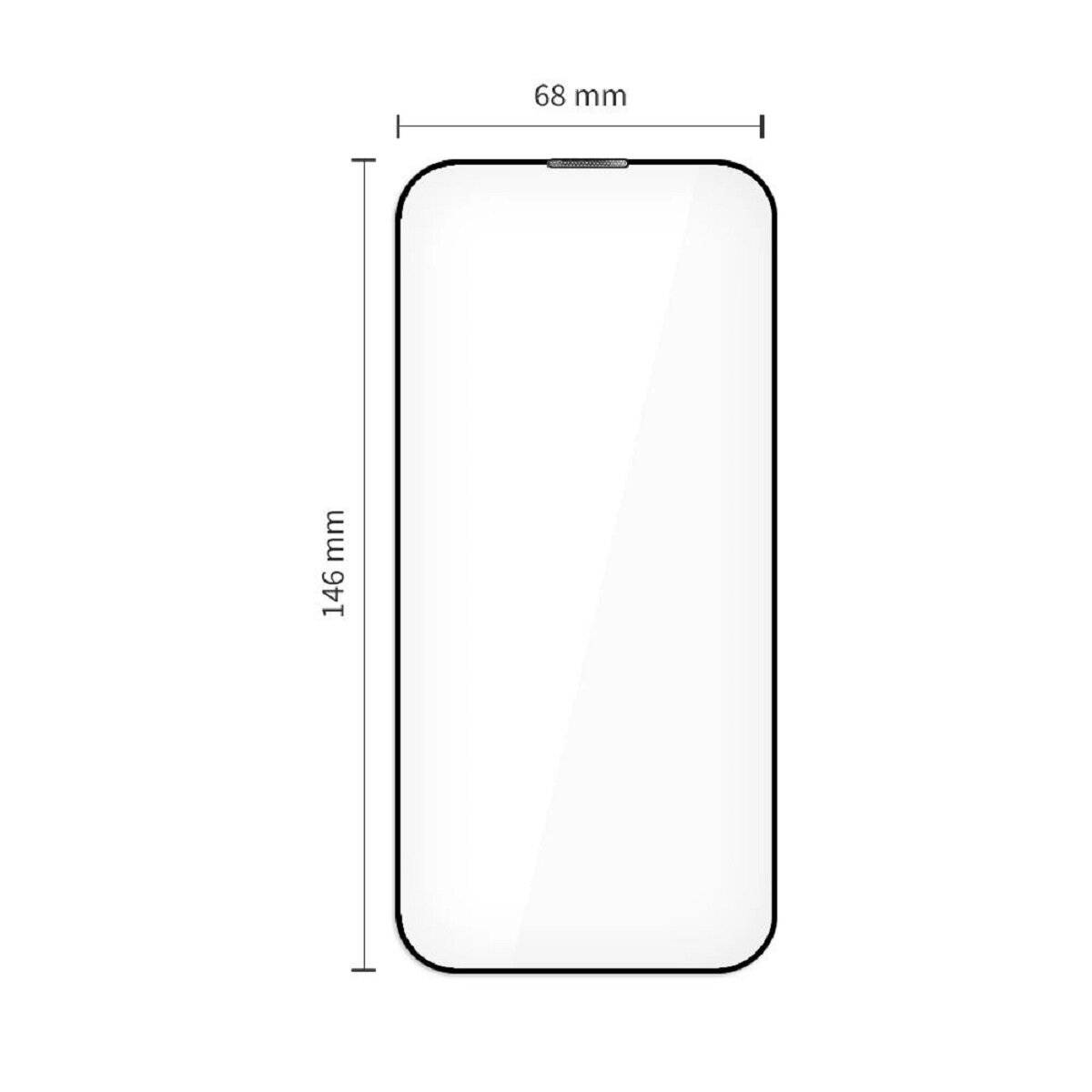 Tech-Protect Quick Set+ Schutzglas – 2er Set mit Installationsrahmen kompatibel mit iPhone 17